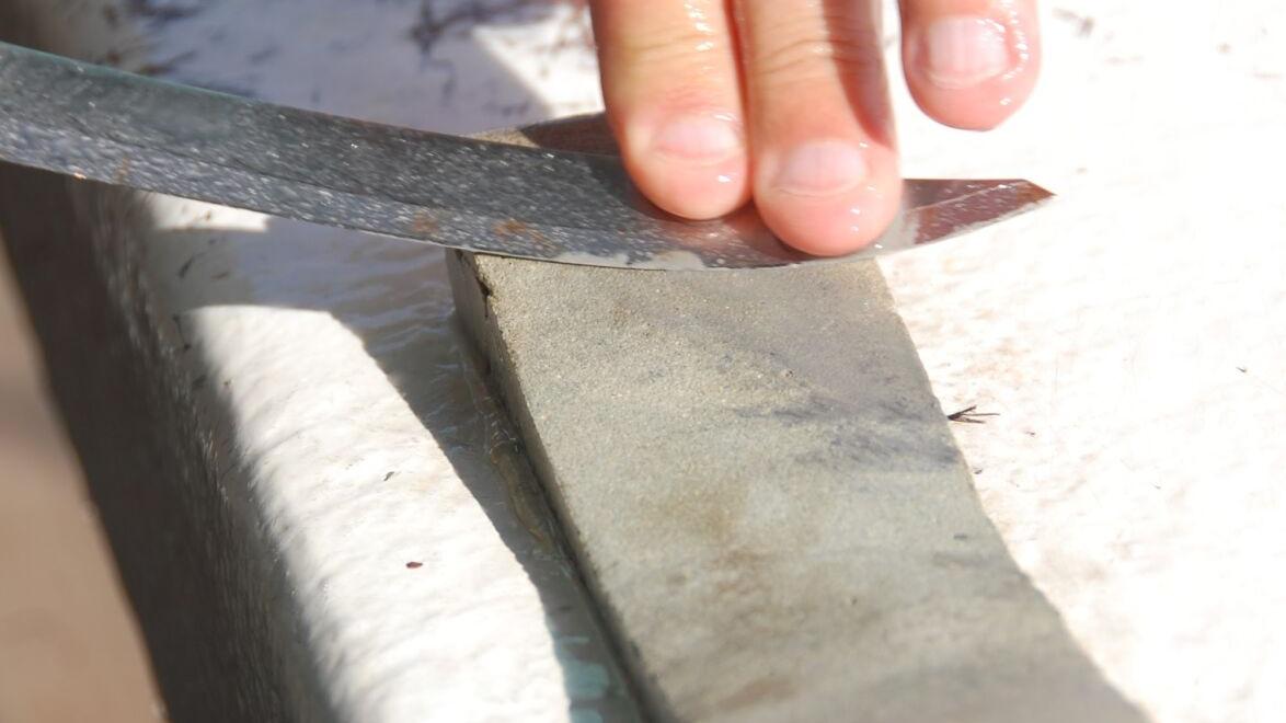 Knife sharpening is art, science all in one